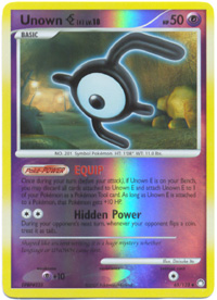 Unown E - 65/123 - Uncommon - Reverse Holo
